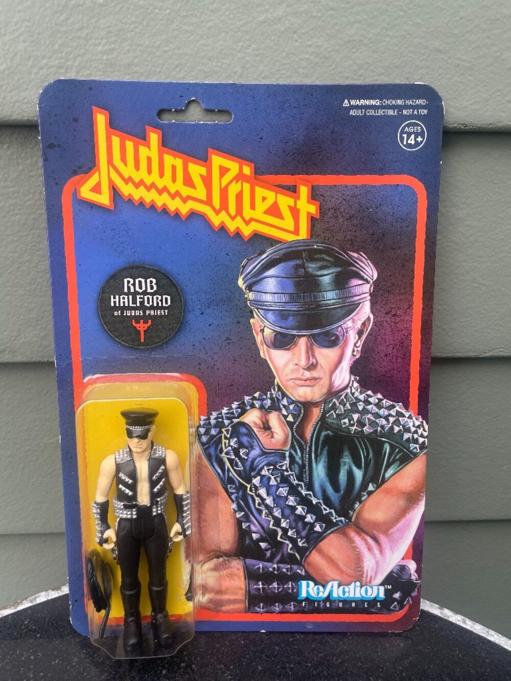 Judas Priest Rob Halford Super7 ReAction Figure 3.75" Sealed